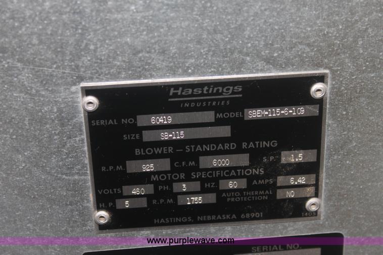 image for item 6196 Hastings Forced air furnace