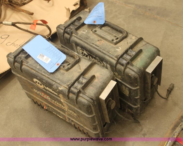 image for item 6209 (2) Miller suitcase Xtreme wire feeders