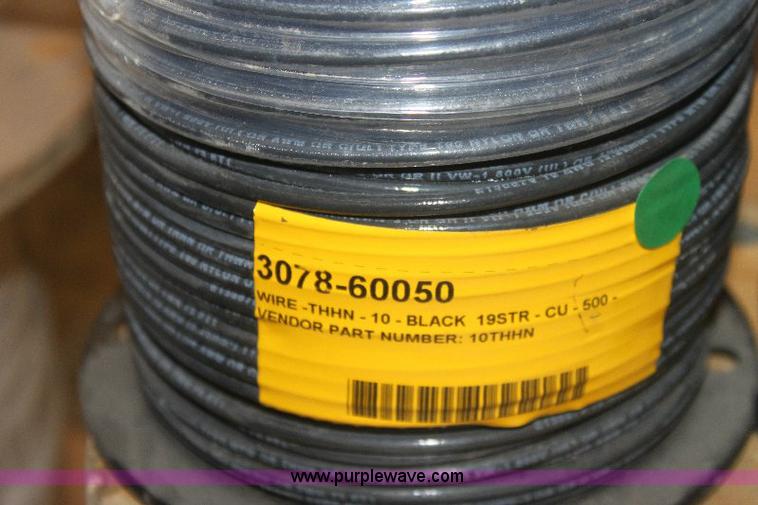 image for item 6245 Assorted wire and electrical items