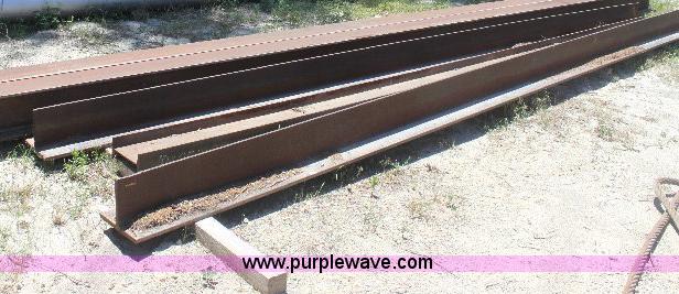 image for item 6316 (5) assorted I-beams