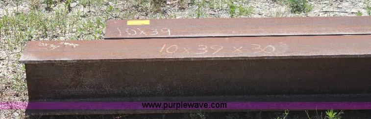 image for item 6316 (5) assorted I-beams