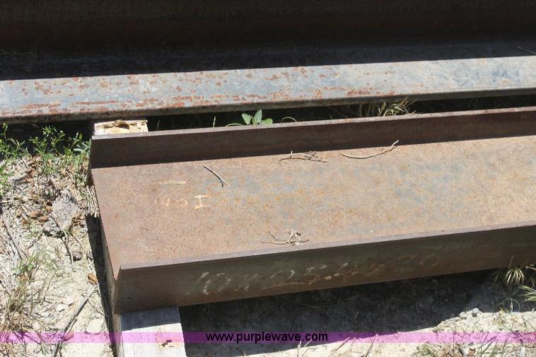 image for item 6316 (5) assorted I-beams