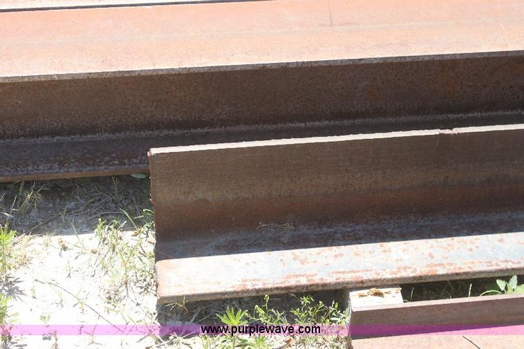 image for item 6316 (5) assorted I-beams