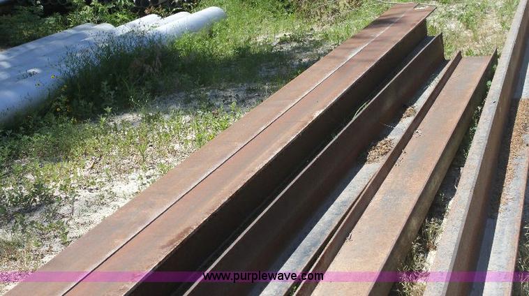 image for item 6316 (5) assorted I-beams