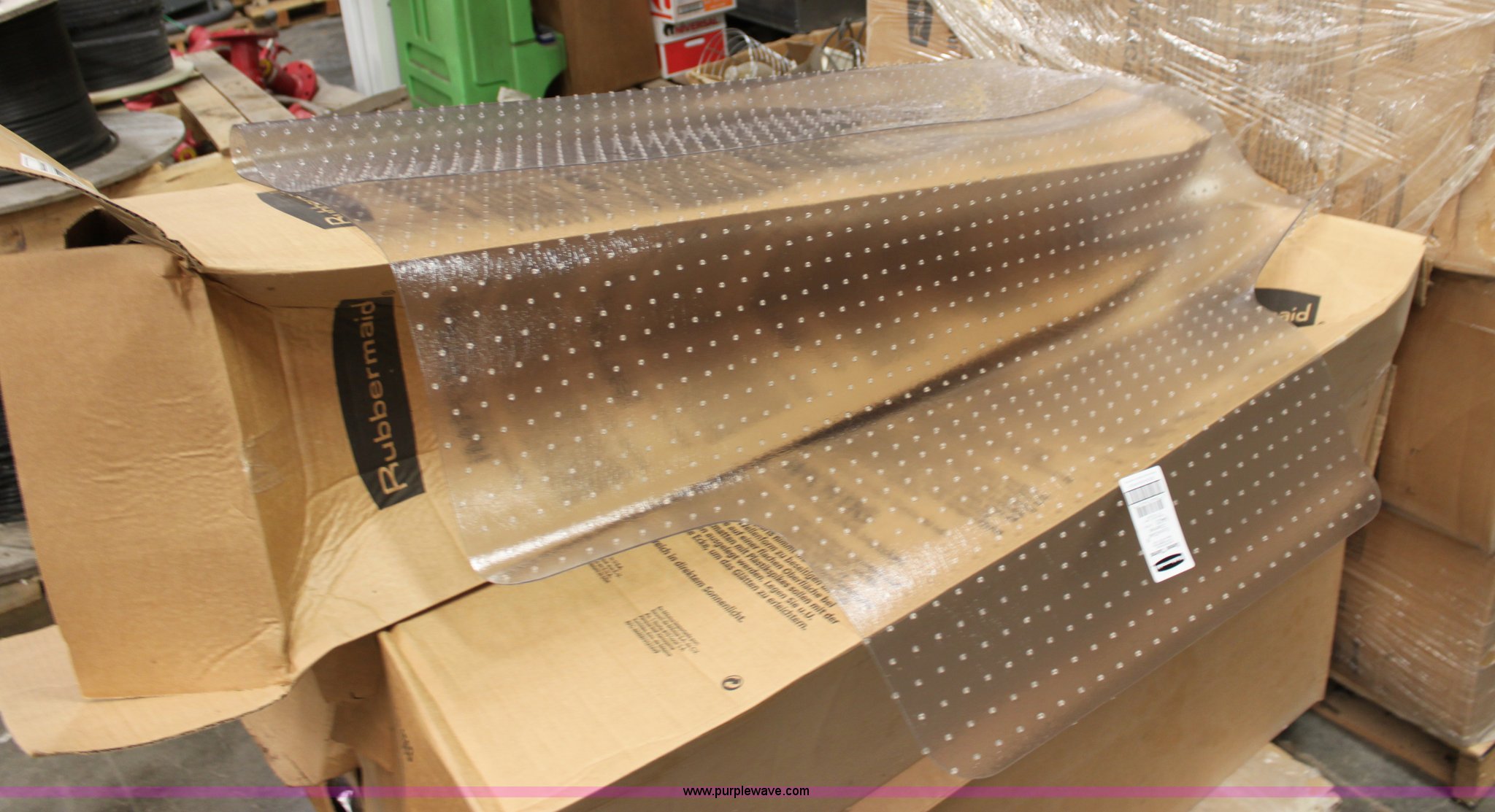 (45) Rubbermaid chair mats in Colwich, KS Item 6163 sold Purple Wave