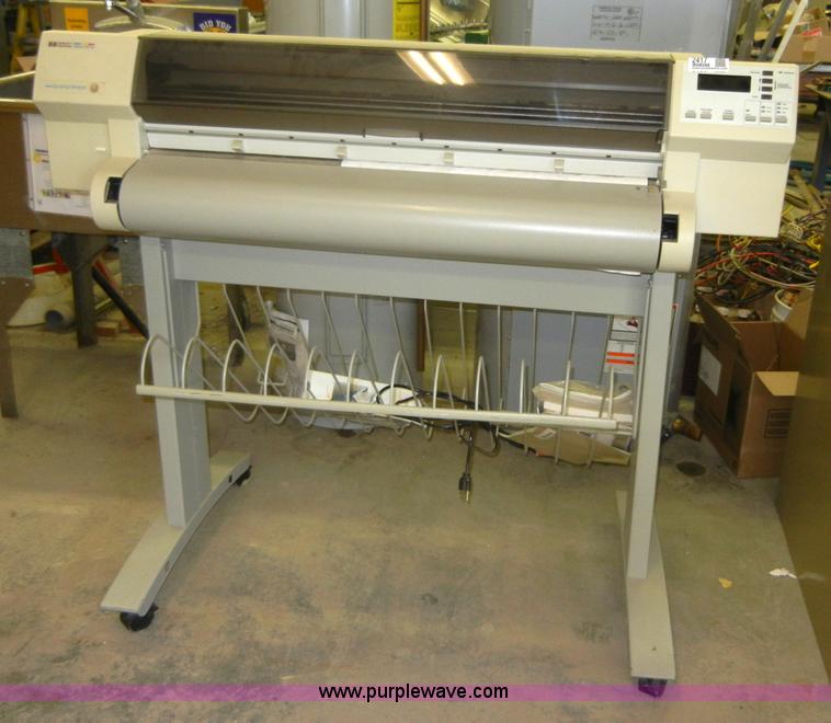 image for item 2417 Hewlett Packard Design Jet 750C Plus printer
