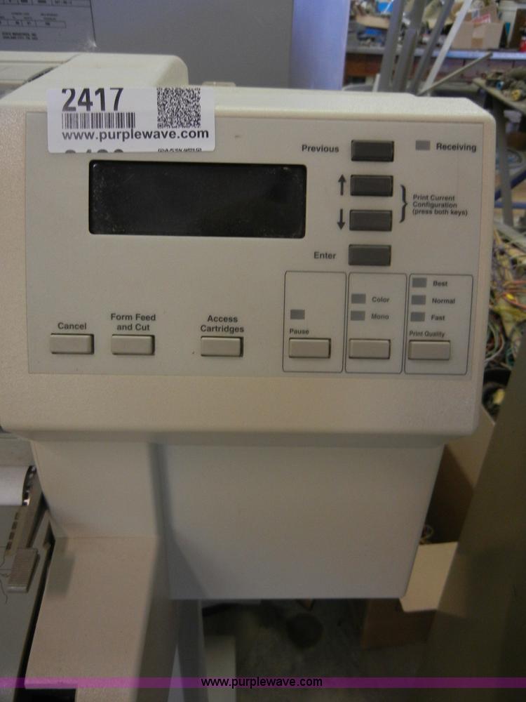 image for item 2417 Hewlett Packard Design Jet 750C Plus printer