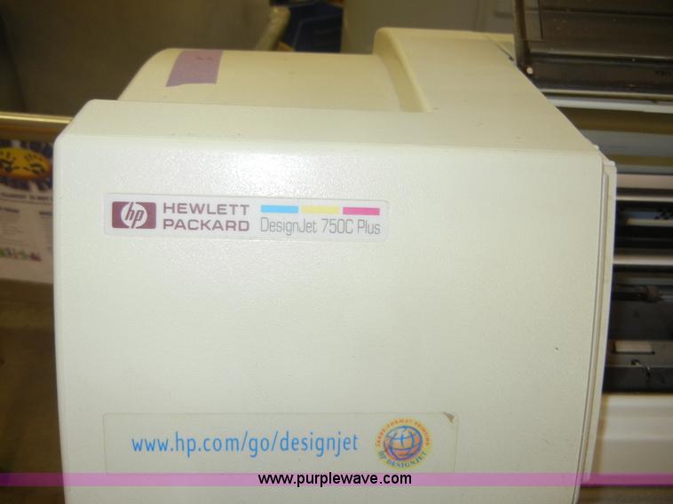 image for item 2417 Hewlett Packard Design Jet 750C Plus printer