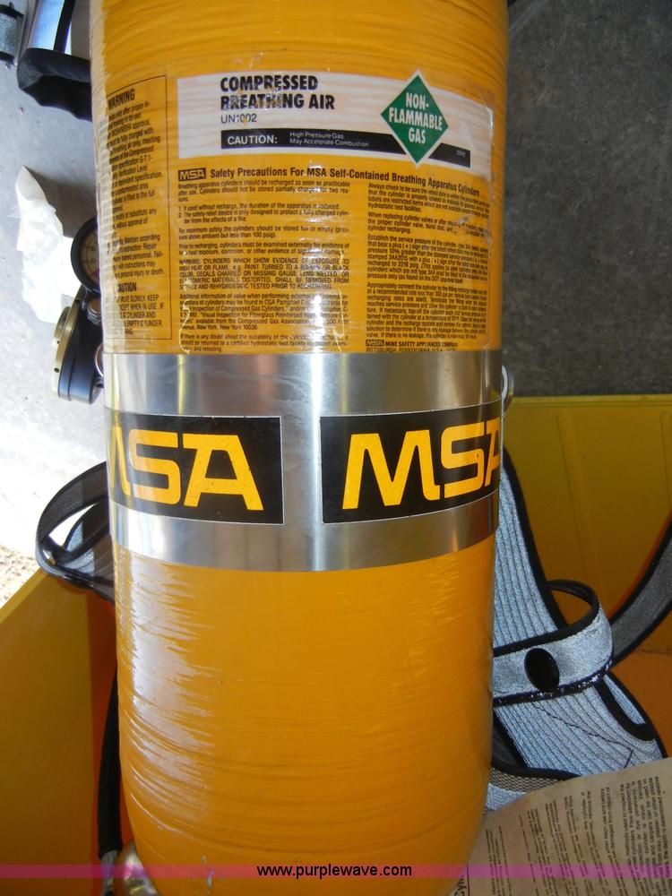 image for item 2419 Self contained breathing apparatus