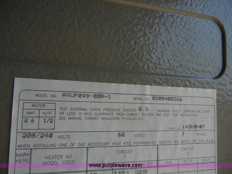 image for item 2430 Goodman AC and Handler units