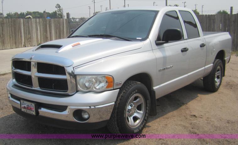 image for item 3415 2005 Dodge Ram 1500 quad cab pickup truck