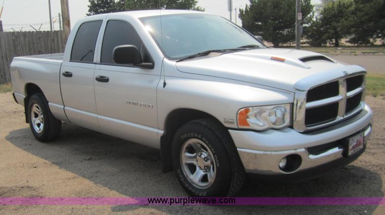 image for item 3415 2005 Dodge Ram 1500 quad cab pickup truck
