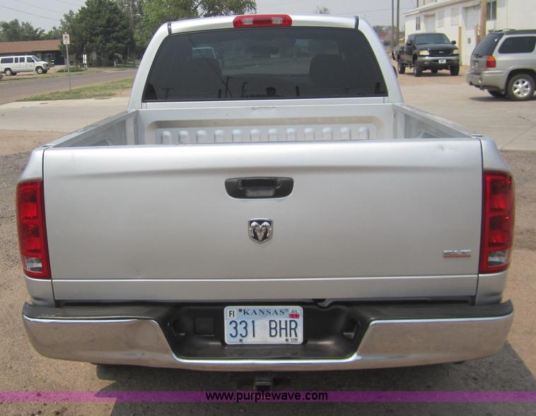 image for item 3415 2005 Dodge Ram 1500 quad cab pickup truck