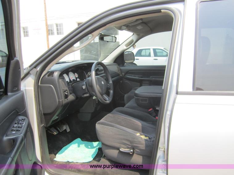 image for item 3415 2005 Dodge Ram 1500 quad cab pickup truck