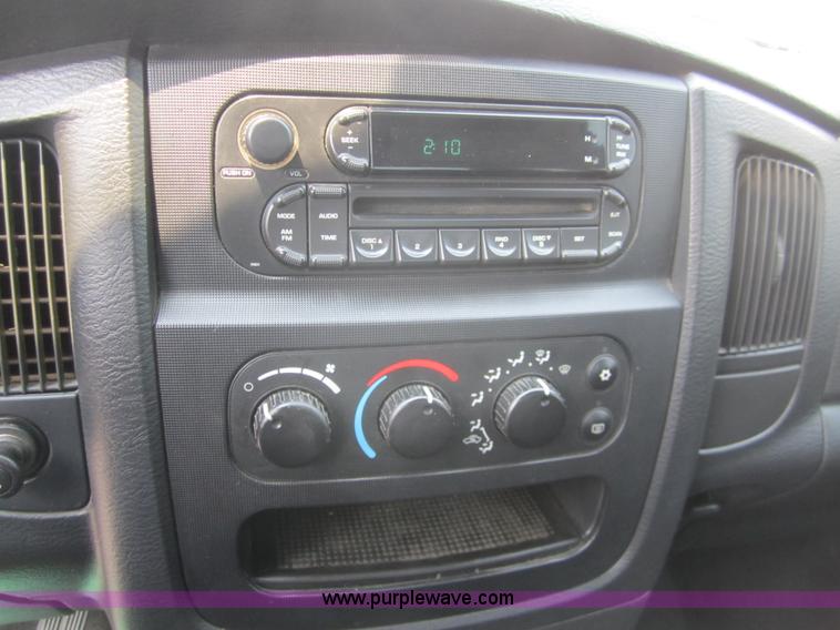 image for item 3415 2005 Dodge Ram 1500 quad cab pickup truck