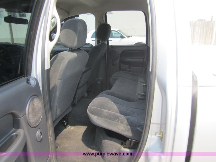 image for item 3415 2005 Dodge Ram 1500 quad cab pickup truck