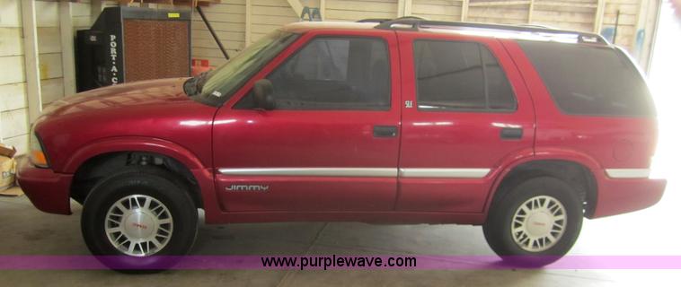 image for item 3416 2000 GMC Jimmy SLE SUV