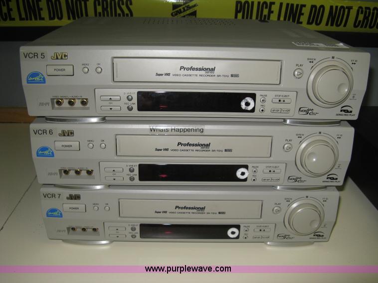(3) JVC VHS video cassette players in Haysville, KS Item 8006 sold