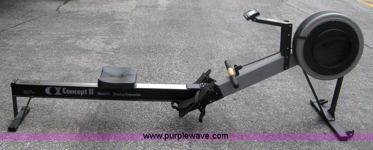 image for item 8008 Concept II Mod C Rowing Ergometer with performance monitor