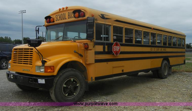 image for item A3003 1993 International 3700 Blue Bird 37' bus