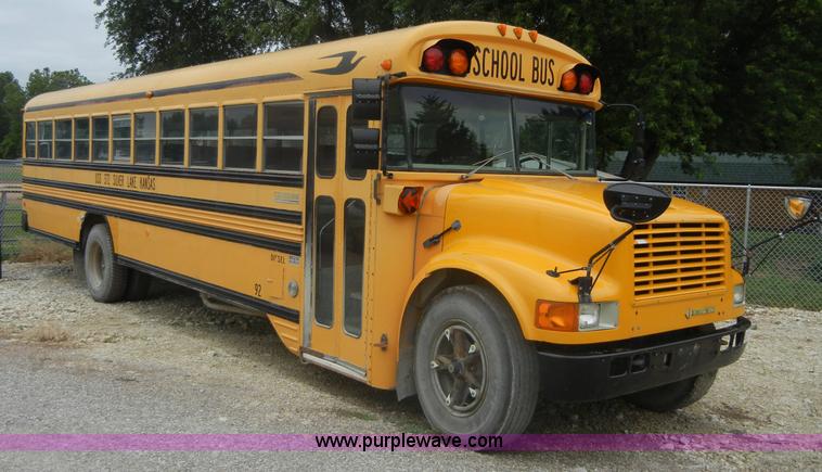 image for item A3003 1993 International 3700 Blue Bird 37' bus