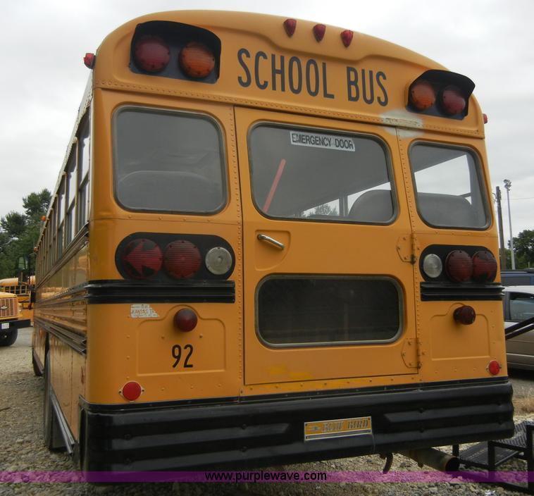 image for item A3003 1993 International 3700 Blue Bird 37' bus