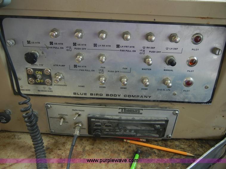 image for item A3003 1993 International 3700 Blue Bird 37' bus