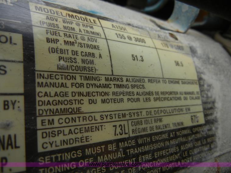 image for item A3003 1993 International 3700 Blue Bird 37' bus