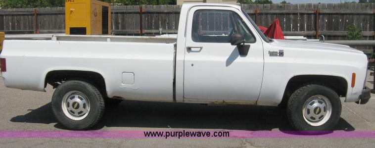 image for item A4265 1980 Chevrolet Custom Deluxe 30 pickup truck