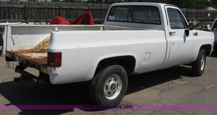image for item A4265 1980 Chevrolet Custom Deluxe 30 pickup truck
