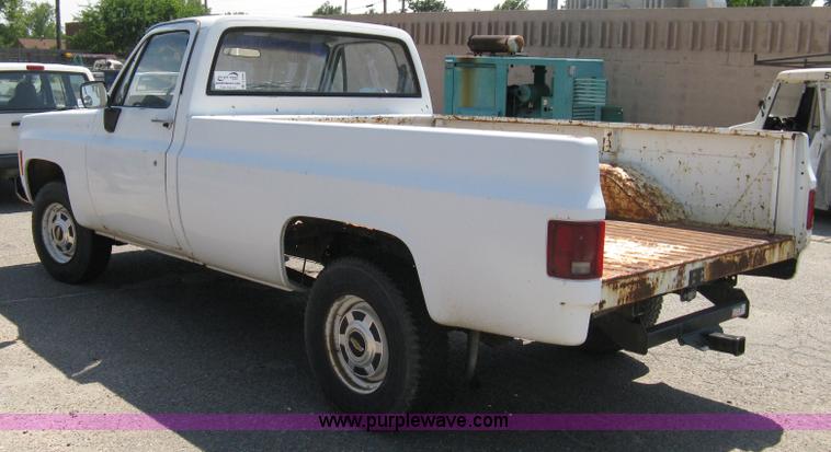 image for item A4265 1980 Chevrolet Custom Deluxe 30 pickup truck