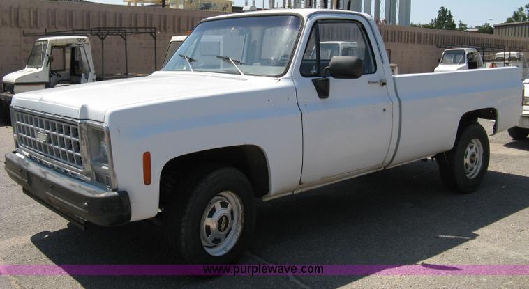 image for item A4265 1980 Chevrolet Custom Deluxe 30 pickup truck