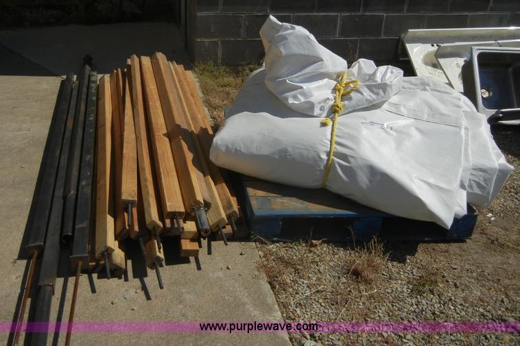 image for item A9226 Approximately 30' x 50' tent with poles