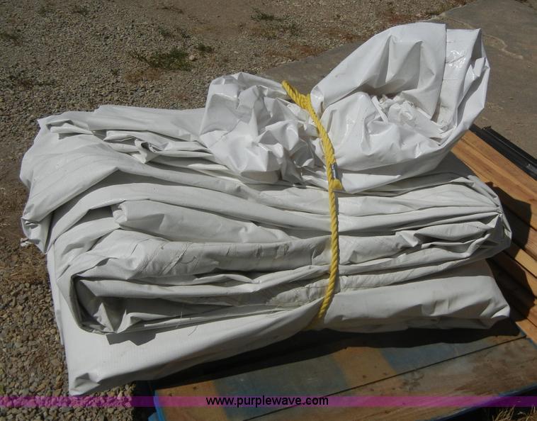 image for item A9226 Approximately 30' x 50' tent with poles