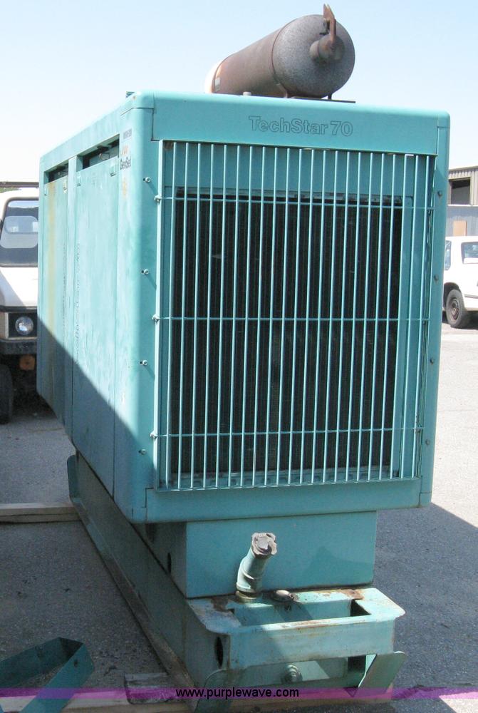 image for item A9487 Onan GenSet Tech Star 70 industrial generator