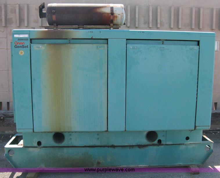 image for item A9487 Onan GenSet Tech Star 70 industrial generator