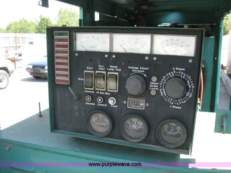 image for item A9487 Onan GenSet Tech Star 70 industrial generator