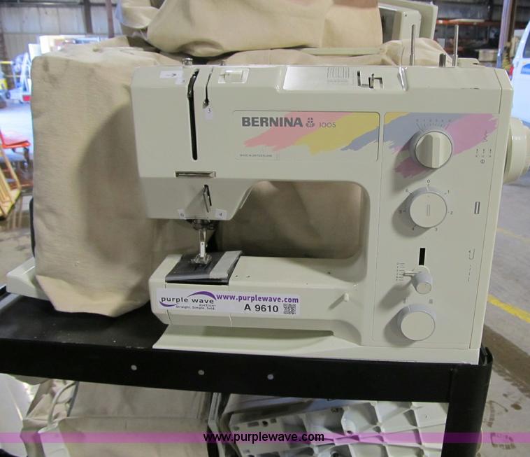 image for item A9610 (16) Bernina 1005 sewing machines