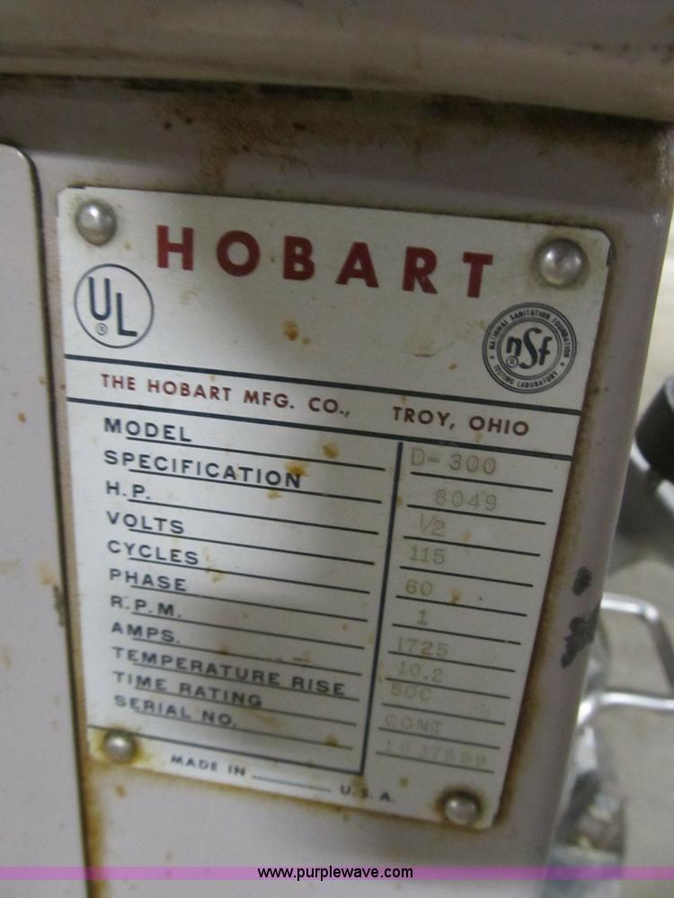image for item A9624 Hobart 20 quart mixer