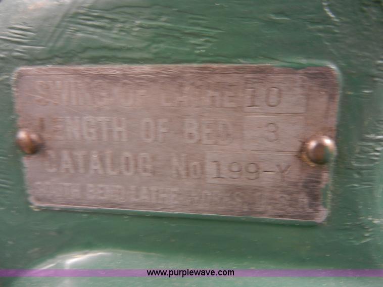 image for item A9871 South Bend lathe