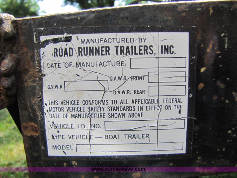 image for item 8274 1977 Rally boat