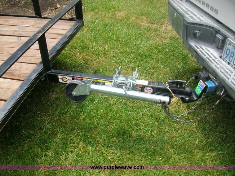 image for item A1014 2006 5x10 trailer with fold up tailgate