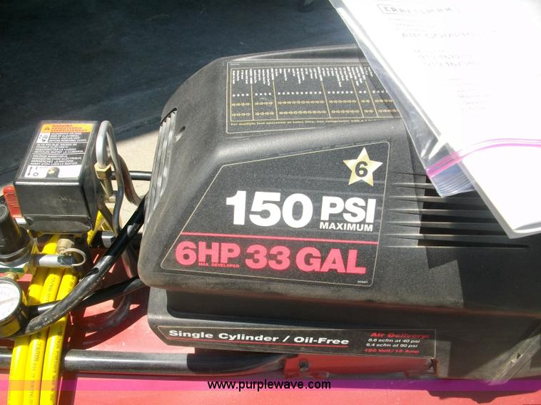 image for item A1020 Craftsman air compressor