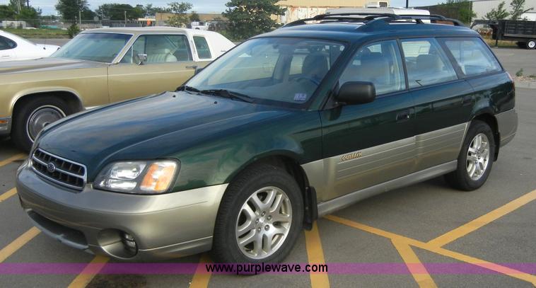 image for item A3001 2002 Subaru Legacy Outback AWD