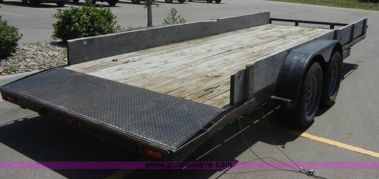 image for item A3004 2006 Lamar 20' tandem axle trailer