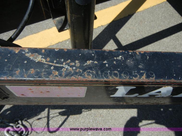 image for item A3004 2006 Lamar 20' tandem axle trailer