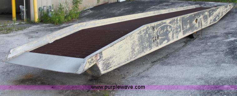 image for item A3694 Copper lay portable loading ramp