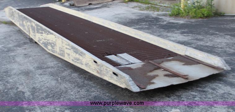 image for item A3694 Copper lay portable loading ramp