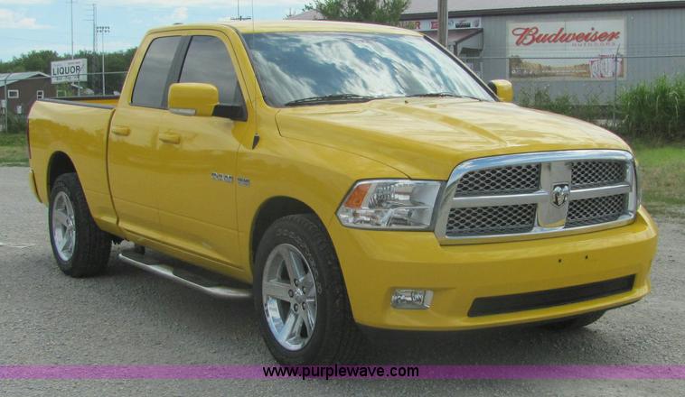 image for item A3749 2009 Dodge Ram 1500 quad cab pickup truck