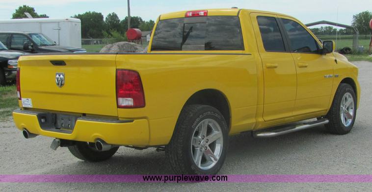 image for item A3749 2009 Dodge Ram 1500 quad cab pickup truck
